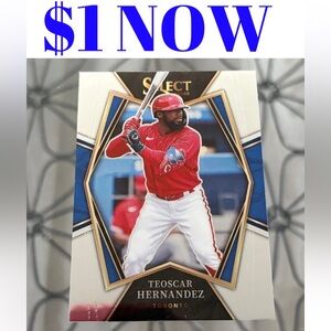 Teoscar Hernandez 2022 Panini Toronto Blue Jays Baseball Card